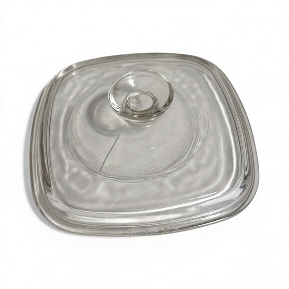 Corning Vision Ware Clear 7" Square Baking Dish Lid A7C Replacement Pyrex - Picture 1 of 2